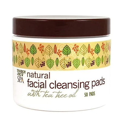 Trader Joe's Spa Natural Facial Cleansing Pads with Tea Tree Oil